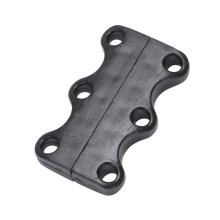 Magnetischer Schuhverschluss Schneller SchnüRsenkelverschluss 2 Paar (Schwarz)