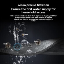 Compact Filter Water Purifier Toilet-Specific Filter Electric Water Heater Filter RV Filter Toilet Faucet Water Filter