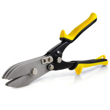 Alicate de Crimpagem Manual com 5 Lâminas para Chapas Metálicas, Ferramenta de Crimpagem para Tampas de Calhas e Dutos de 10-1/2 Polegadas