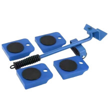 Furniture Lift Mover Tool Set, Furniture Movers Sliders Furniture Lifter Tool with Adjustable Height Tool Lever