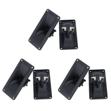 6 StüCk HochtöNer Lautsprecher Piezoelektrischer HochtöNer Lautsprecher 150W Keramik Summer HöHen HöHen Quadrate DIY Audio Lautsprecher