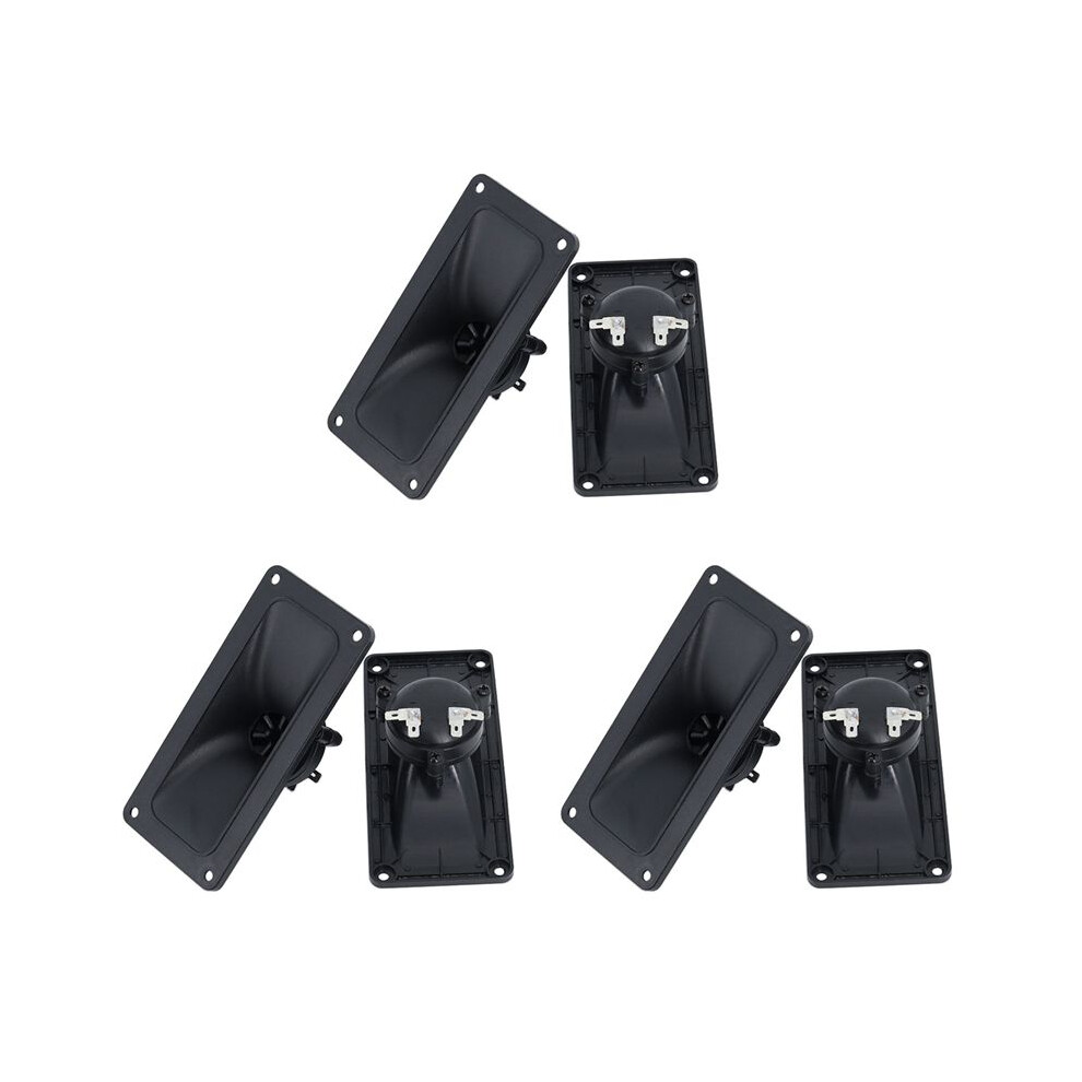 6Pcs Tweeters Speaker Piezoelectric Tweeter Loudspeaker 150W Ceramic Buzzer Treble Square Diy Audio Speakers 6033460497589