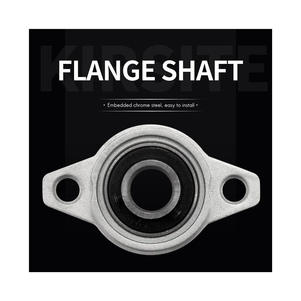 16Pcs Kfl001 12Mm Zinc Alloy Self Aligning Pillow Block Flange Bearing Rhombic Bearing Housing 6033952705796