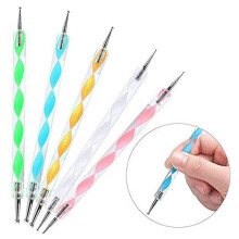 96 Pcs Mandala Dotting Outils pour Peinture Roches Mandala Pochoirs Kit Boule Stylus Argile Sculpture Sculpture Outils