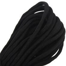 3X Paracord 550 FallskäRmsrep 7 Core Strand för KläTtring Camping SpäNne Rope Svart 25FT