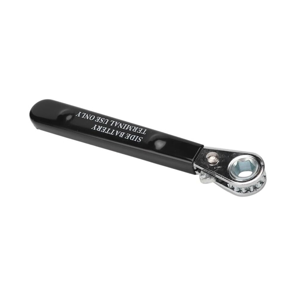Side Terminal Battery Ratchet Wrench - Point End Insulated Handle Wrench 5/16Inch 8Mm Single Tool For Auto Repair 6031244190343