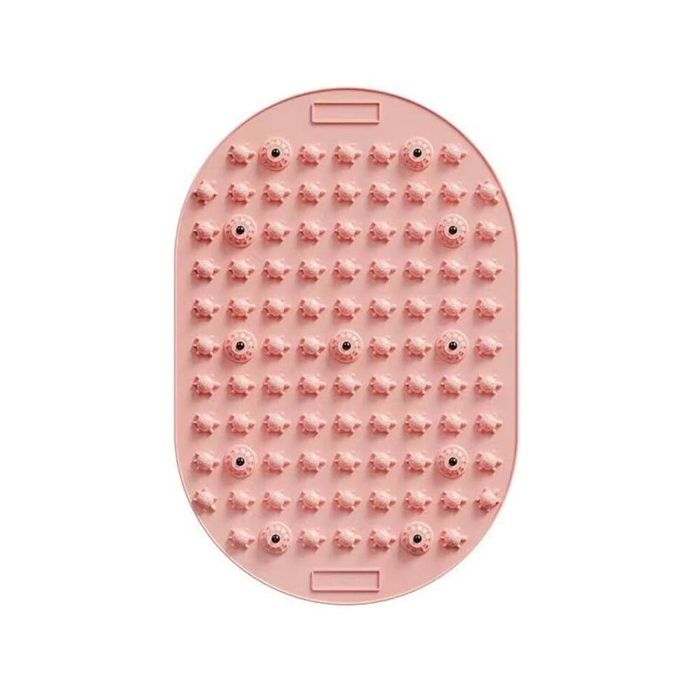 Tlily Silicone Acupressure Foot Mat - Flexible Reflexology Massage Pad For Pain Relief Portable For Home O & Circulation,