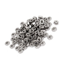Metrisch M3 Sechskantmuttern 304 Edelstahl Befestigungselement DIN934 1000 Stueck Fuer Bolzen