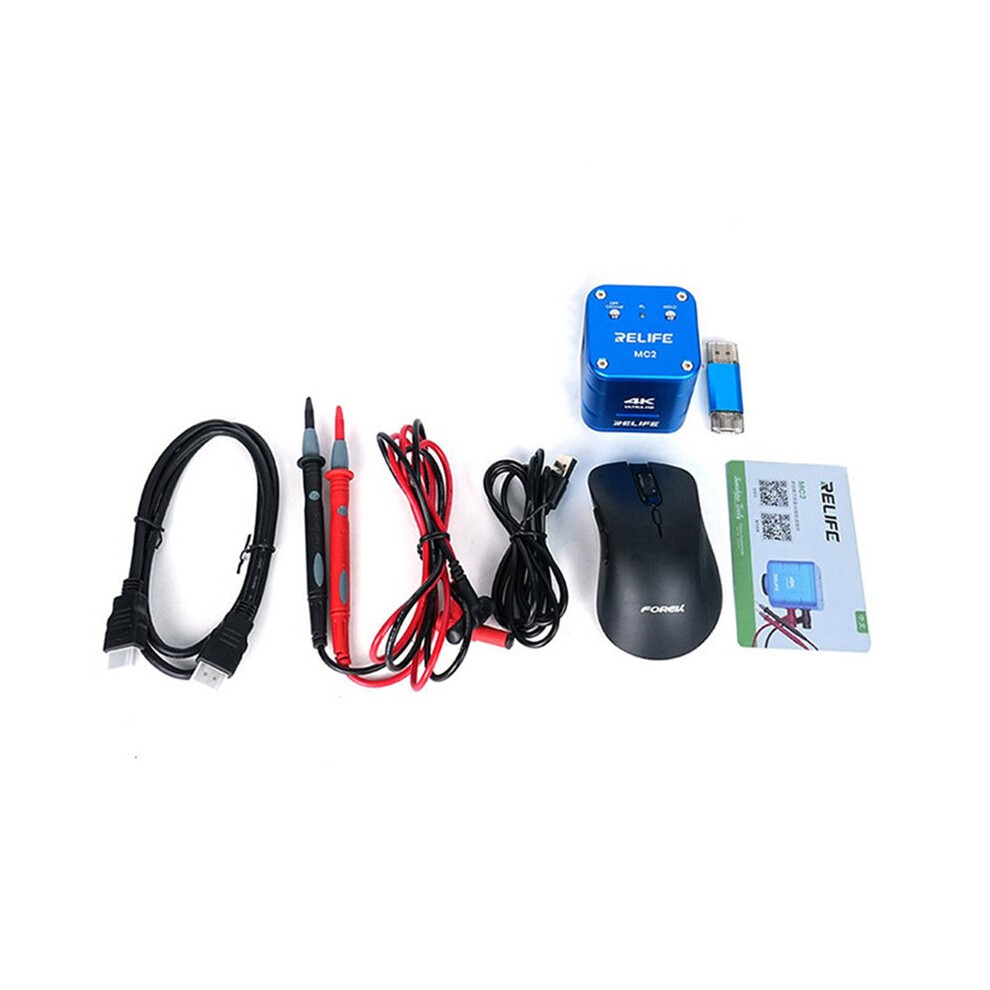 Relife 4K -Compatible Microscope Video Multimeter For Pcb Repair With Advanced Interfaces Mc2 6033987351760