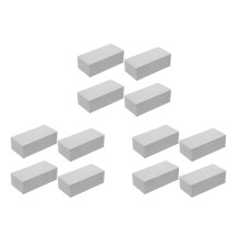 12Pcs Dry Floral Foam for Artificial Flowers Wet Floral Foam Bricks Grey Florist Blocks for Flower Arrangement