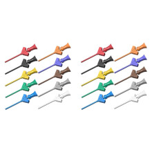 P5003 20Pcs SMD IC Test Hook Clip  Grabbers for Jumper Wire DIY Breadboard Oscilloscope Logic Analyzer