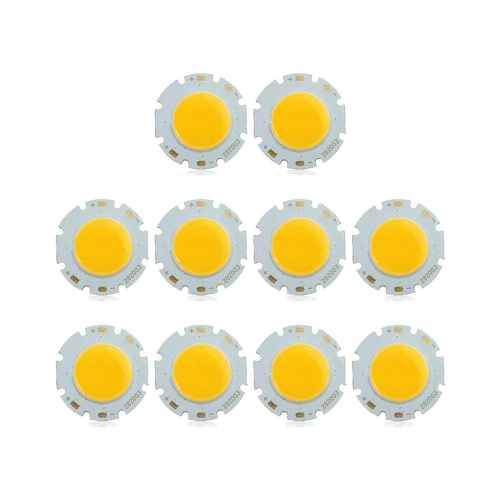 10X 3W Cob High Power Super Bright Lamp Bead Led Chip Warm Light/White 6033669845556