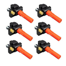 6 Stuks Bobines 22433AA531 voor Legacy Outback 3.0L H6 2001-2009 Auto-Accessoires