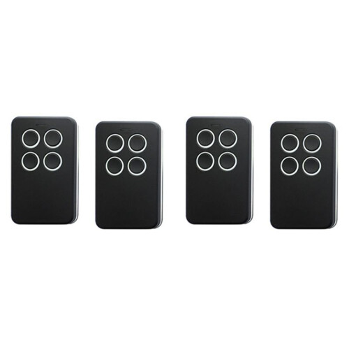 4st Universal Multifrequency Garage Remote Gate Remote Control 280-868MHZ för Alla Fasta Koder och Delar Av Rullande Kod