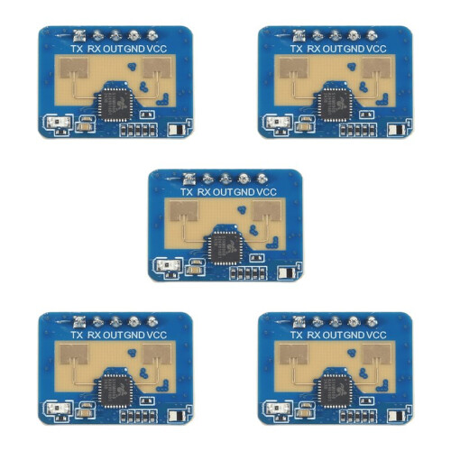 5 Pcs 24G mmWave HLK-LD2410C Human Presence  Sensor Motion Detection Module