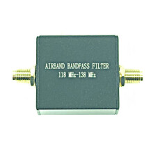 118MHz-138MHz Airband Bandpass Filter BPF for RX Only