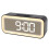 Mirror Night Light Alarm Clock Simple LED Digital Clock Student Loud Volume Bedside Clock Desktop Temperature Clock A 1