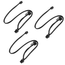 3X Câble D'Alimentation Modulaire PCI-E Dual 8Pin une 8Pin (6 + 2Pin) pour RM1000X RM550X 650X 750X 850X