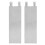 2X Aluminum Water Cooling Block 80X40X12mm Cooler for Computer CPU Radiator 1
