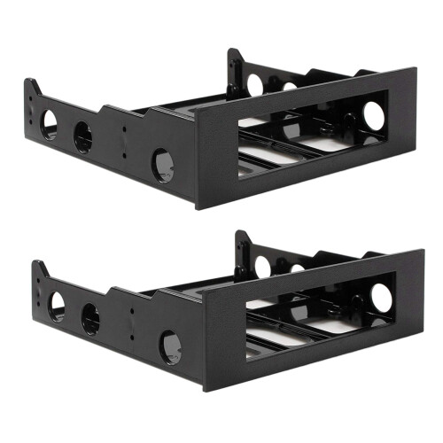 Adaptador de Suporte de Compartimento Frontal de Compartimento de Disco RíGido de 3,5 um 5,25, Montagem de Dispositivos de 3,5 Polegadas em