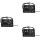 3pcs 3.5 Inch Floppy Bay 4  USB 2.0 Hub USB2.0 Front Panel Expansion Adapter Connector Bracket with 9Pin Cable 1