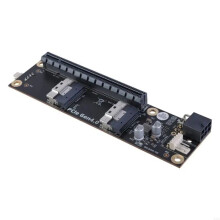 2 Port PCIe4.0 to SFF-8654 Converter SFF-8654 to PCIe 4.0 X16 Slot Adapter Card SFF8654 Riser Card for  Card