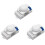 3X 5.8GHz  System LED Microwave 360 Degree Motion Sensor Light  Body Motion Detector,White 1