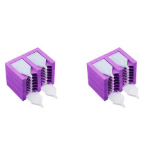 2X 16 Fentes Diamant Peinture Plateau Organisateur Diamant Peinture Accessoires Violet