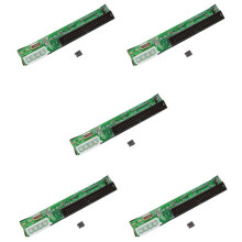 5X 7+15Pin 2.5 Female to 3.5 Inch Ide to Ide Adapter Converter Male 40 Pin Port for Ata 133 100 HDD Cd Dvd