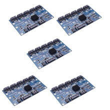 5X Controller Card Motherboard Expansion Card 1 to 5 Port Sata3.0 6Gbps Multiplier Port Riser Card Adapter