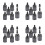 24-Pack Bakelite Lamp Holder E26/ E27 Light Socket Vintage Bulb Socket ES Screw Lampholder for Ceiling/Pendent/Floor 1