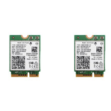 2X AX211NGW WiFi 6E M.2 Key E CNVio2 Carte RéSeau Sans Fil Double Bande 2,4 Ghz/5 Ghz Adaptateur 5.2 802.11Ac
