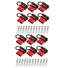 12 Sätze 6-10 Gauge Batterie Schnell Anschluss 50A 12-36V Batterie Schnell Kupplung Kabel Baugruppe Stecker Kit Batterie Schnell Stecker A.