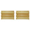2X 3-Tier Non-Expandable Bamboo Spice Rack Step Shelf Cabinet Organizer 1