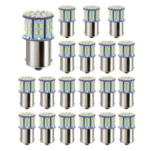20X LED Light Bulbs for Super Bright 3014 50-SMD White 1156 1141 1003 BA15S Bulbs for Trailer Marine Boat Trunk