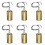 6X E14 Lamp Holder Lamp Base Base Socket Adapter Holder Ceiling Lamp Base 1