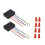 Lot 4 Interrupteurs Lampe Tactile, Module Commande de Lampe Tactile pour LED à Intensité Variable, Ampoules, Kit de Remplacement D'Interrupteur de 1