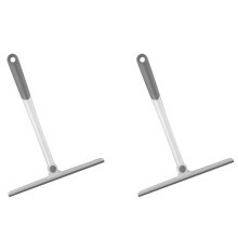 2X Household Cleaning Tools Window Glass Cleaning Household Glass Cleaner Window Scraper Artifact Mirror Cleaning Tool