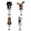 Funny Motion Sensitive Cats Dashboard Figurine Playful-Style4 2