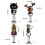 Funny Motion Sensitive Cats Dashboard Figurine Playful-Style4 4