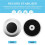 Record Weight Stabilizer with Soft Protective Pad for Hifi Vinyl LP Disc Record Player Profile (Silver) 3