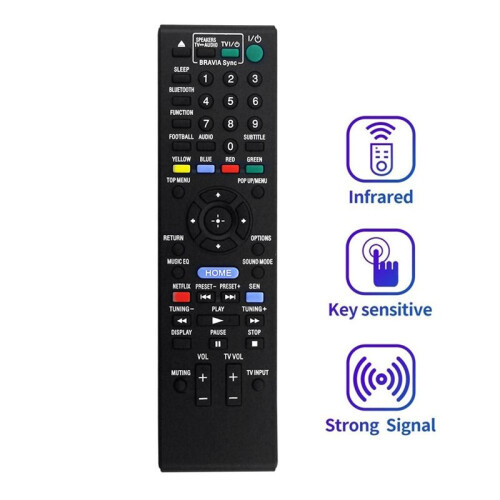 RM-ADP089 Replace Remote for  Blu-Ray Disc DVD BDV-E2100 BDVE3100 BDVE4100 BDVE6100 HBD-E2100 HBD-E3100 HBD-E6100 1