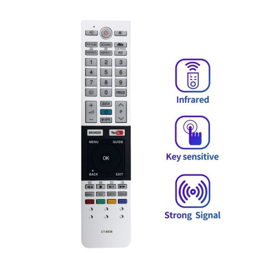 Replace CT-8538 CT 8538 Remote Control for  CT8538 LCD LED TV Remote Controller 1