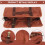 Bar Bartender Carrying Bag  Bartender Canvas Toolkit Pack Bar Tools Cocktail Shaker Set Storage Bag Only 5