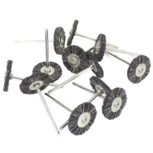 144Pcs 22mm Polishing Wheel Brushes for Jade Jewelry Shank T-Shaped Brush Rotary Tools Jewelry Making Hand Tool D