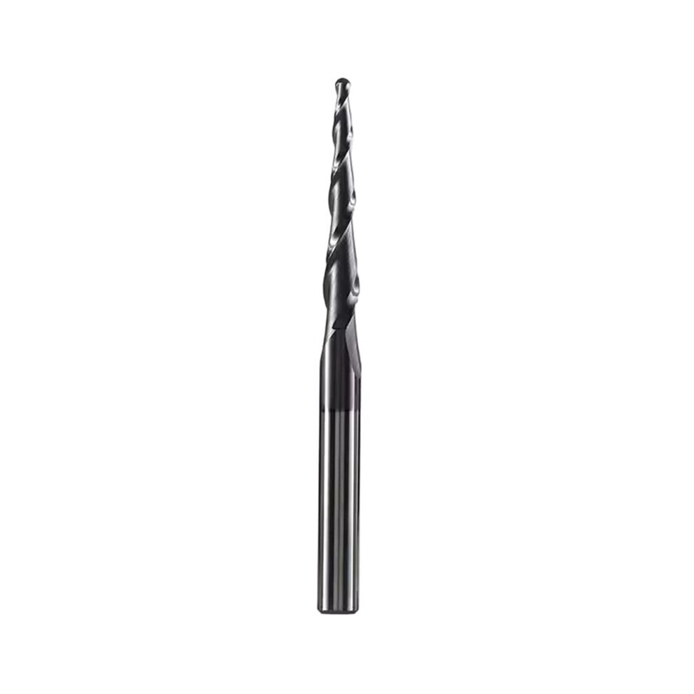 1Pc 8Mm Shank P2bc Carbide Taper Nose End Mill R0.5-R2.0 For Wood Engraving R1.5 6031396526380