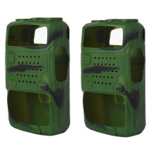 Housse de Protection pour Talkie-Walkie éTui Souple en Caoutchouc pour Radios Bidirectionnelles UV-5R UV-5RA UV-5RB UV-5RC UV-5RE