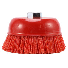 1 Pièce Roue de Brosse Abrasifs Pour Tasse 115 X M14 Outil Pour Meuleuse D'Angle 4,5 Pouce Polymère Abrasive Batterie P80