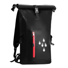 25L Waterproof Drift Bag Large Capacity PVC Swimming Backpack Shoulder Strap IPX6 Rating Waterproof Bucket Bag Rafting