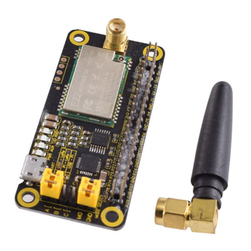 SX1268 LoRa HAT for Raspberry Pi 4/3/STM32/for  Spread Spectrum Modulation 433/470MHz Frequency Band 1